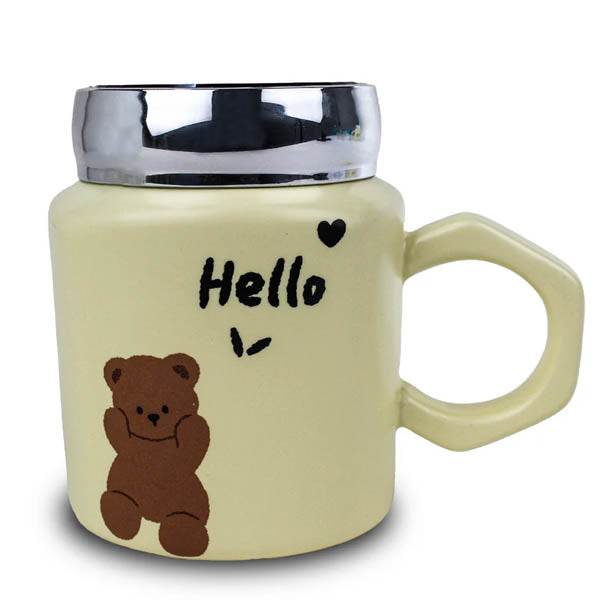 MUG en céramique avec couverture