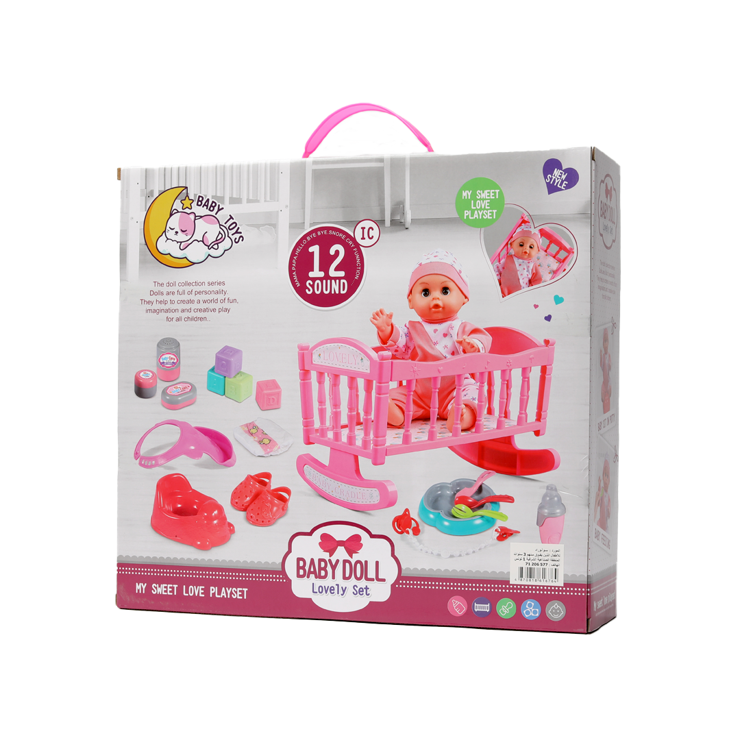 JOUET POUPEE AVEC ACCESSOIRES REF MY2025-3