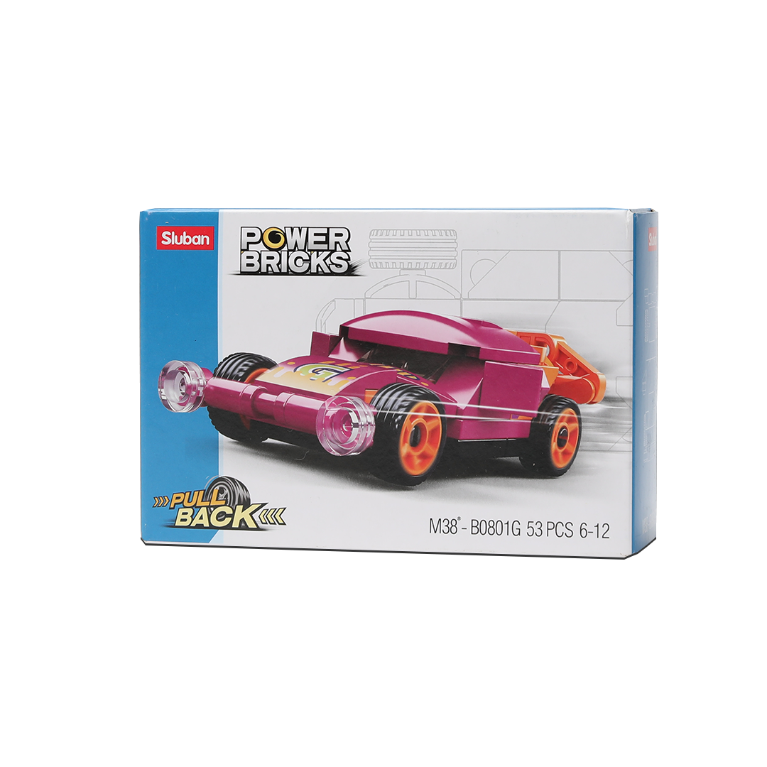 JOUET COFFRET LEGO SLUBAN VOITURE 53PCS REF M38-B0801