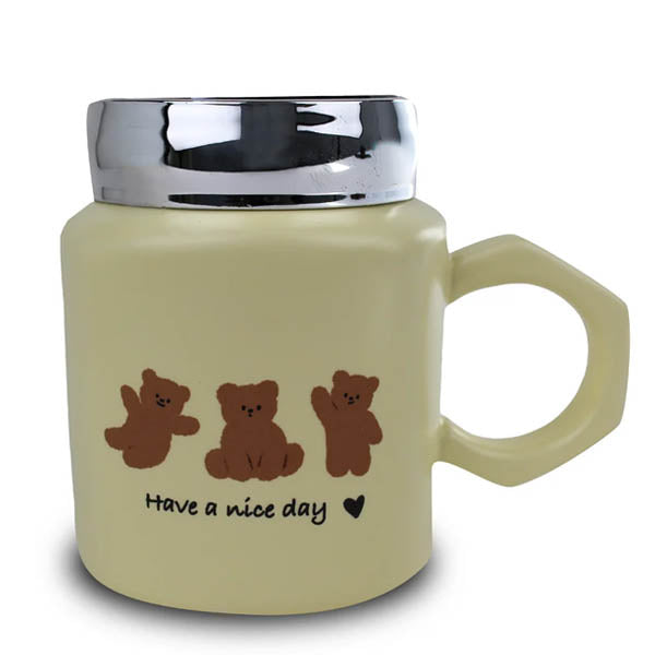 MUG en céramique avec couverture