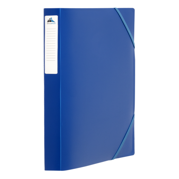 CHEMISE A RABAT OFFICEPLAST PLAST BLEU 24*32