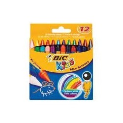 CRAYON DE CIRE BIC KIDS DE 12 REF 8396061