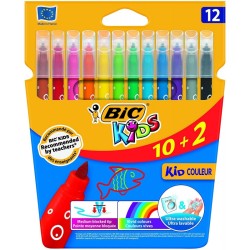FEUTRE BIC KID COULEUR DE 12 REF 920294