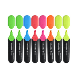 MARQUEUR FLUORESCENT SCHNEIDER JOB POCH DE 8