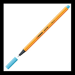STYLO POINT FINE STABILO POINT 88 BLEU CIEL 88/57