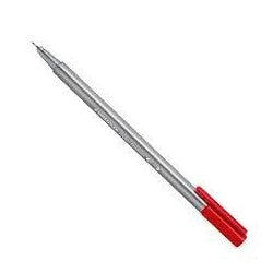 STYLO POINT FINE STAEDTLER ROUGE 334-2