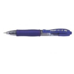 STYLO GEL PILOT G-2 XS BLEU REF G27-XS-L
