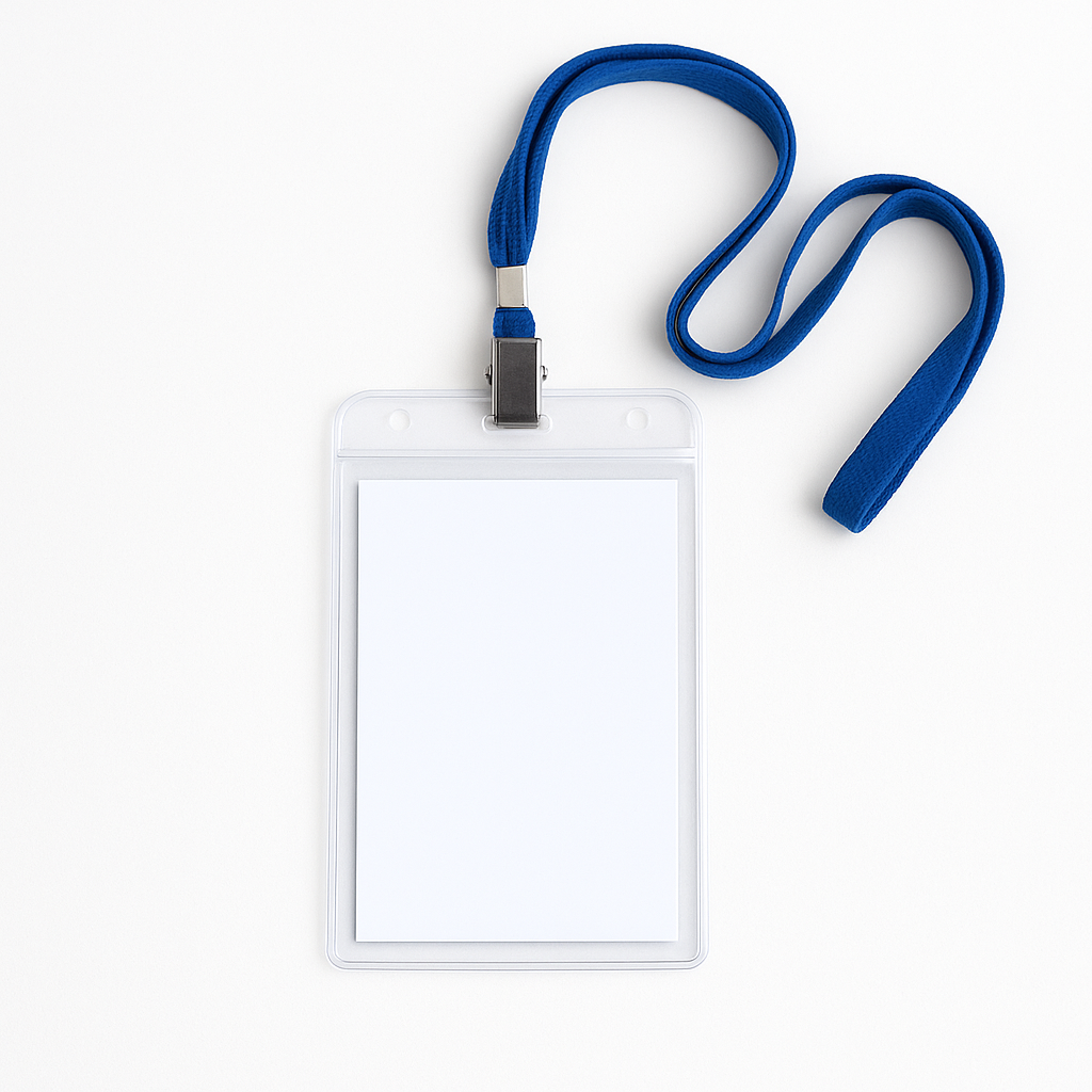 PORTE BADGE FOSKA A RUBAN B4 REF SD109