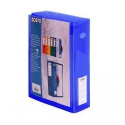 BOITE DE CLASSEMENT COSTO DOS 80 BLEU
