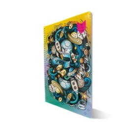 CAHIER TP WIRO A4 96P OMEGA