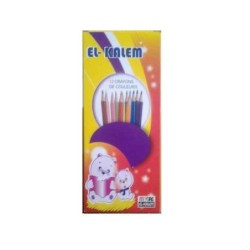 CRAYON DE CIRE EL-KALEM DE 12