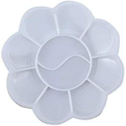 PALETTE DE PEINTURE EN PLASTIQUE FLEURE MM REF 232