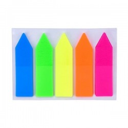 STICKY NOTES DL INDEX 5COUL FLECHES P06-2