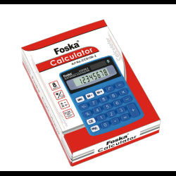 CALCULATRICE DE BUREAU FOSKA 8DIGIT REF CC0108-2