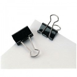 PINCE DOUBLE CLIP FOSKA 32MM REF 800-3 PAQUET DE 12