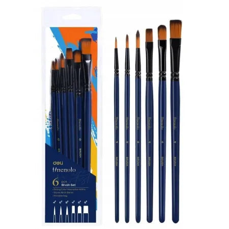 PINCEAU DELI POCH DE 6 REF C277