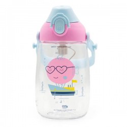 BOUTEILLE A EAU UZSPACE TWB-2201 500ml CUTE PINK