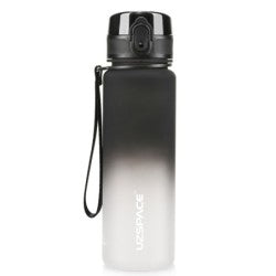 BOUTEILLE A EAU UZSPACE TWB-3026 500ML BLACK&WHITE