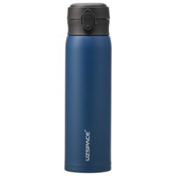 BOUTEILLE A EAU UZSPACE TWB-4076 500ML CLOUDY BLACK