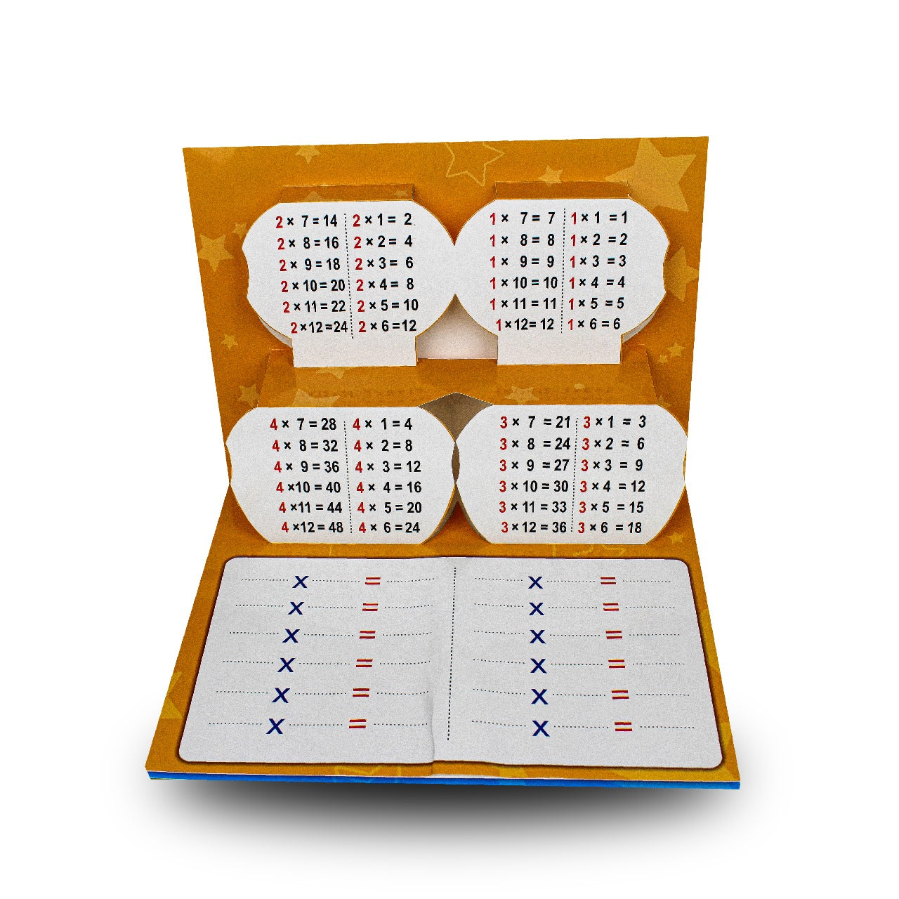 سلسلة كتابي المجسم - جدول الضرب FOIRE