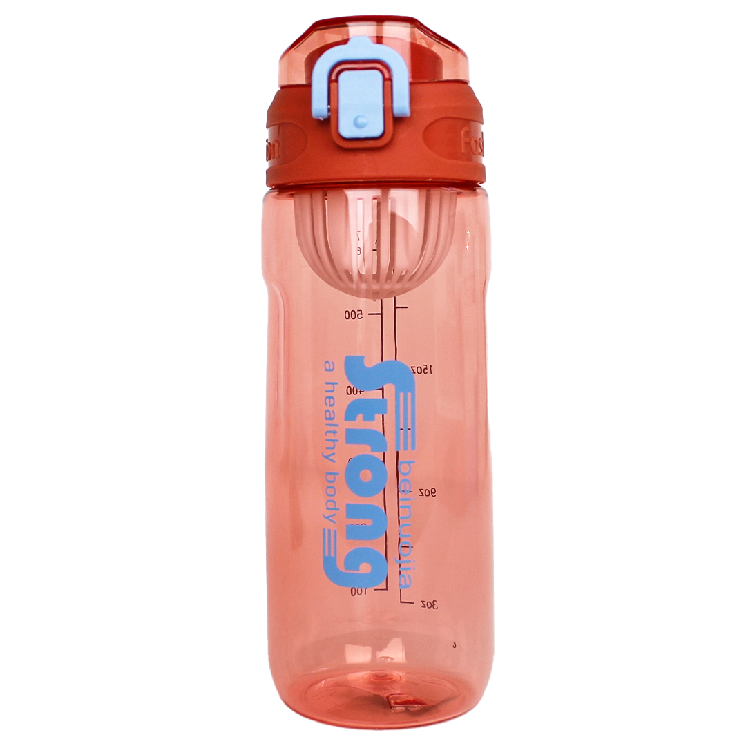 BOUTEILLE A EAU REF HZ801-10 700ML ROUGE PASTEL