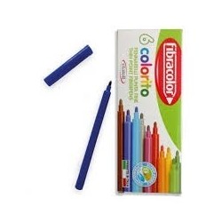 FEUTRE FIBRACOLOR DE 6