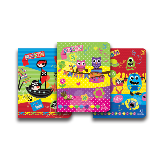 CAHIER DE DESSIN 17x22 UNI SELECTA