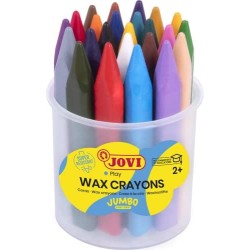 CRAYON DE CIRE JOVI DE 24 TRIWAX+TC REF 975