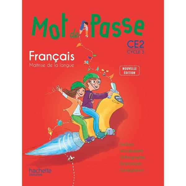 MP MOT DE PASSE CAHIER MANUEL CE2 EDITION HACHETTE