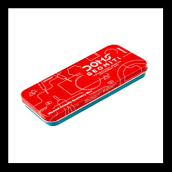 COMPAS DOMS BOITE METALE 4PCS
