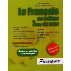 PASSEPORT-LE FRANCAIS AU COLLEGE السنة السابعة