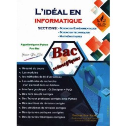 SEC L IDEAL EN INFORMATIQUE-ALGO ET PYTHON SCIENCES