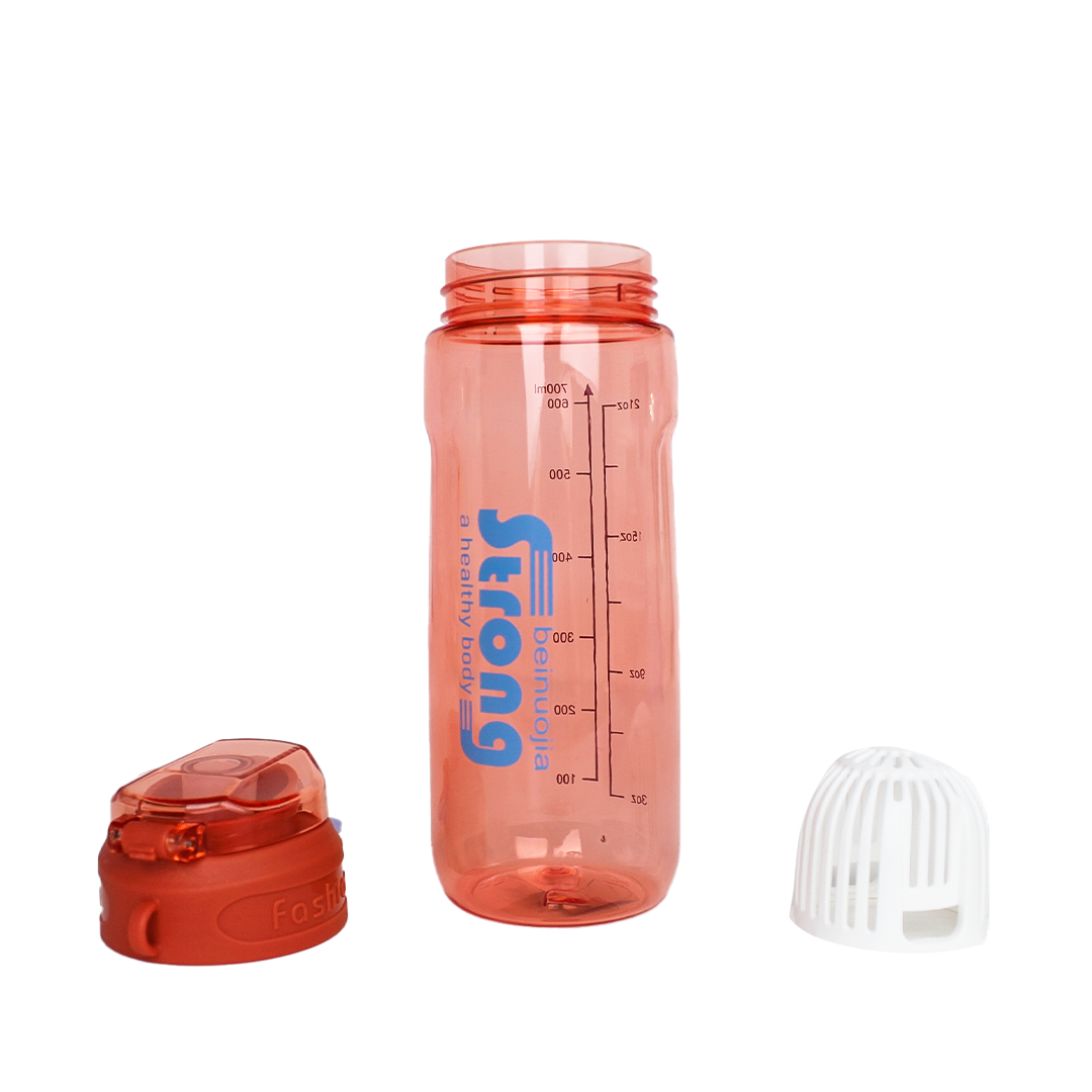 BOUTEILLE A EAU REF HZ801-10 700ML ROUGE PASTEL