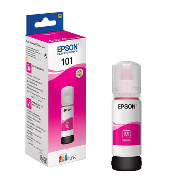 BOUTEILLE D ENCRE EPSON ORIGINAL 101 MAGENTA