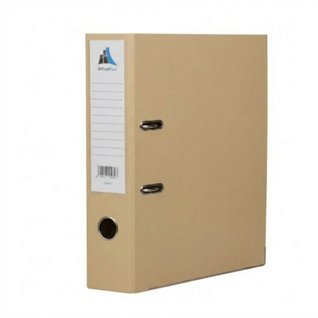 CLASSEUR A LEVIER OFFICEPLAST 75MM BEIGE