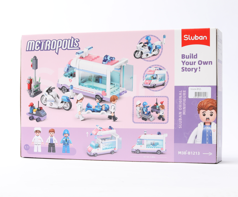 JOUET COFFRET LEGO SLUBAN AMBULANCE REF M38-B1213
