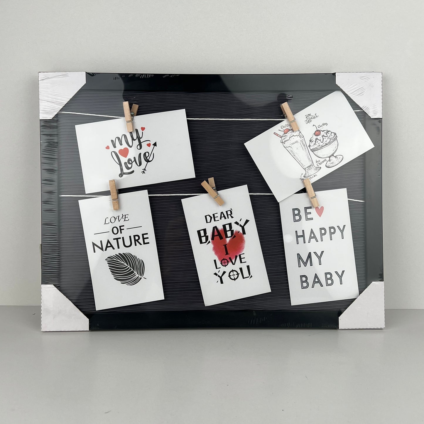 MURAL PHOTO HOLDER REF GH40-8 NOIR