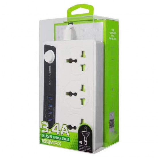 PRISE MULTIFONCTION 1.5M BAVIN REF P512