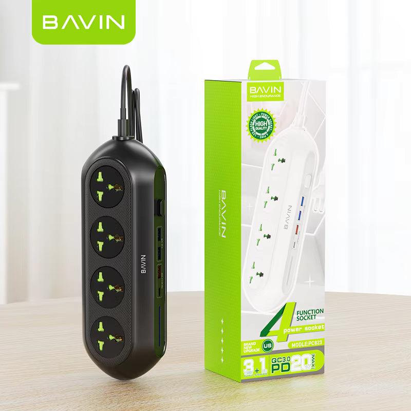 PRISE MULTIFONCTION BAVIN REF PC823