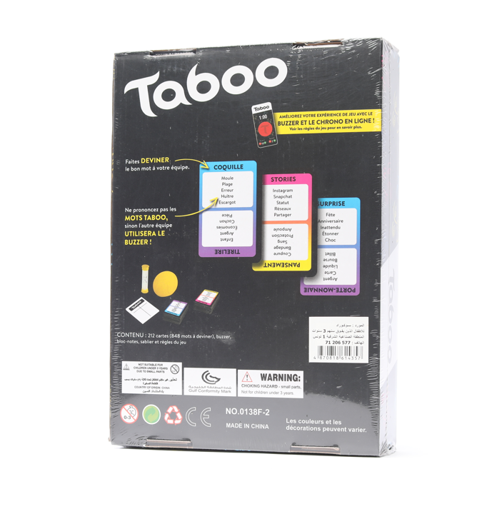 JOUET TABOO REF 0138F-2