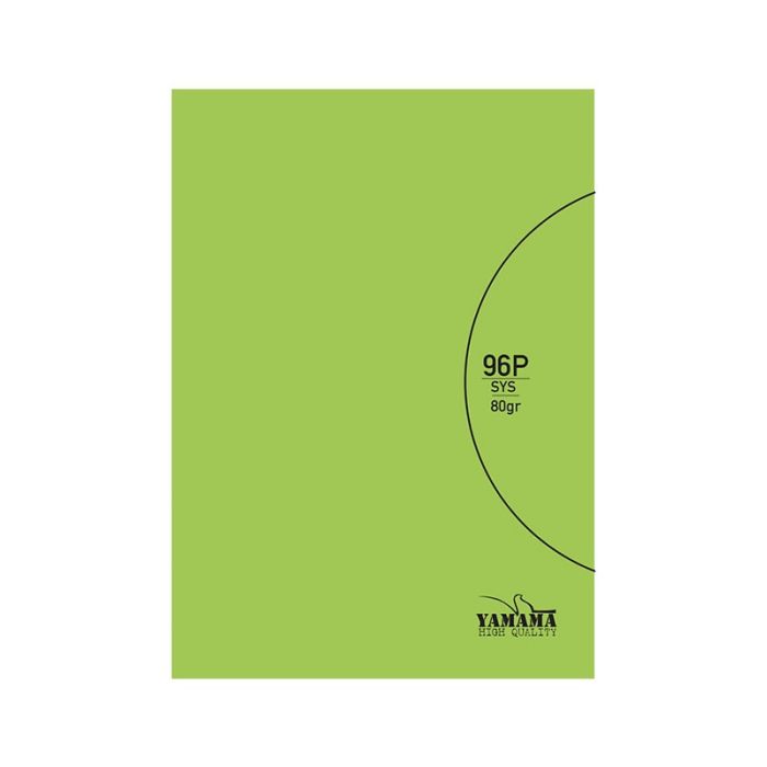 CAHIER 24 YAMAMA BMV 96P 80G CP PASTEL