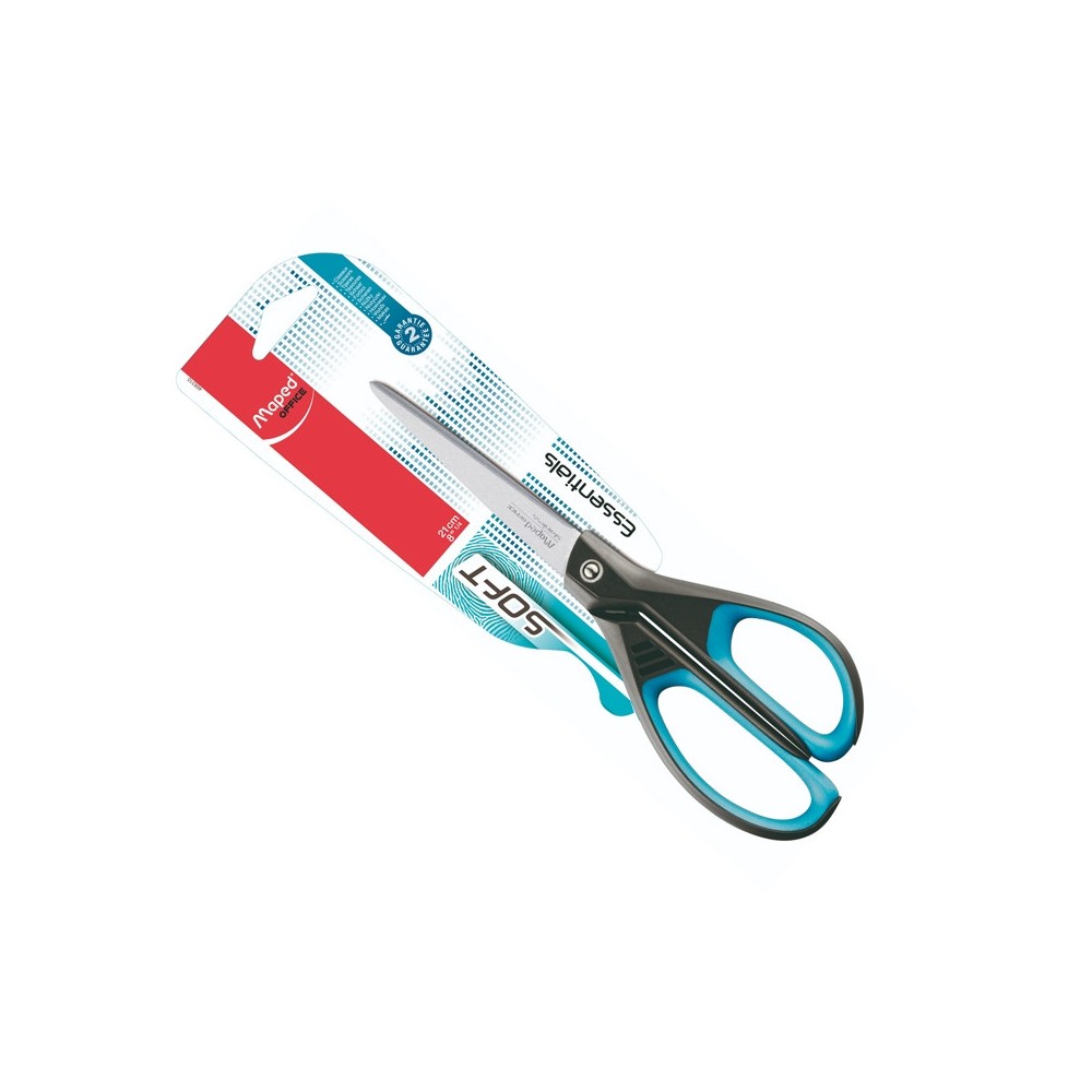 CISEAU EN BLISTER MAPED ESSENTIALS SOFT 21CM REF 4