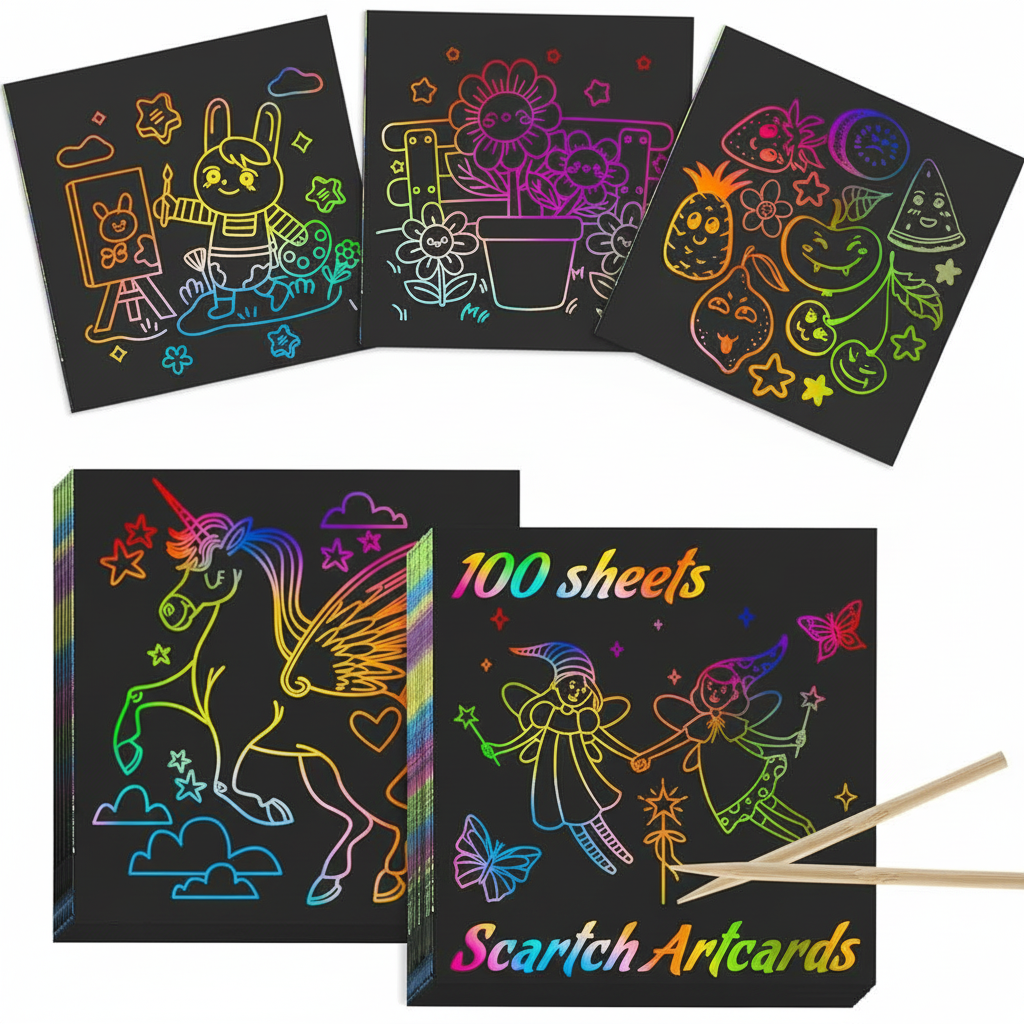 CARTE A GRATTER-SCRATCH NOTE A5 SID7-19