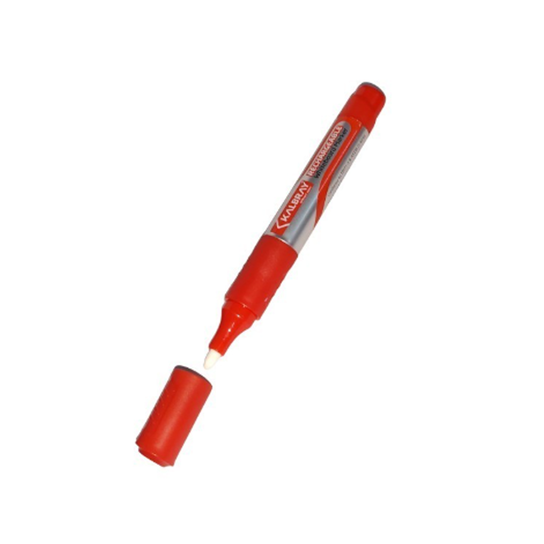 MARQUEUR TABLEAU KALBRAY RECHARGEABLE K-302 ROUGE