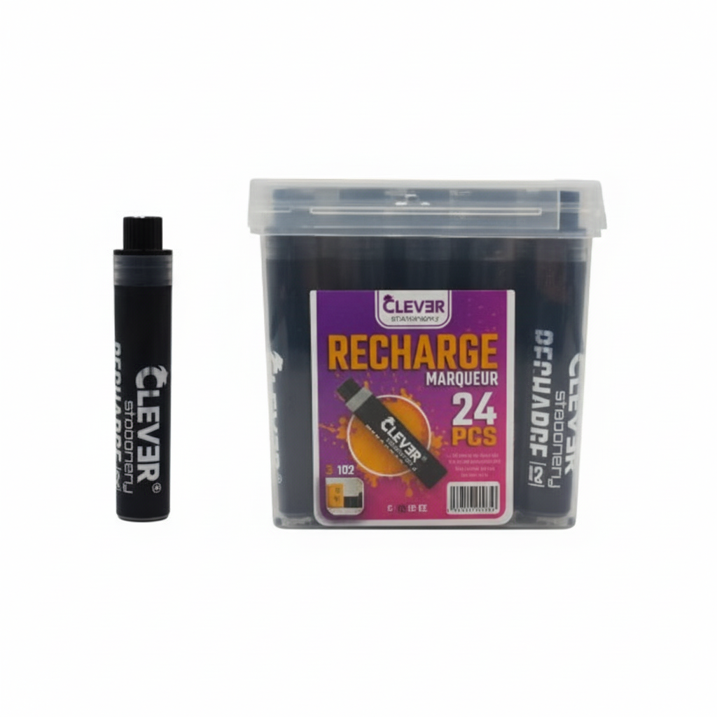 RECHARGE MARQUEUR TABLEAU KALBRAY K-302R NOIR