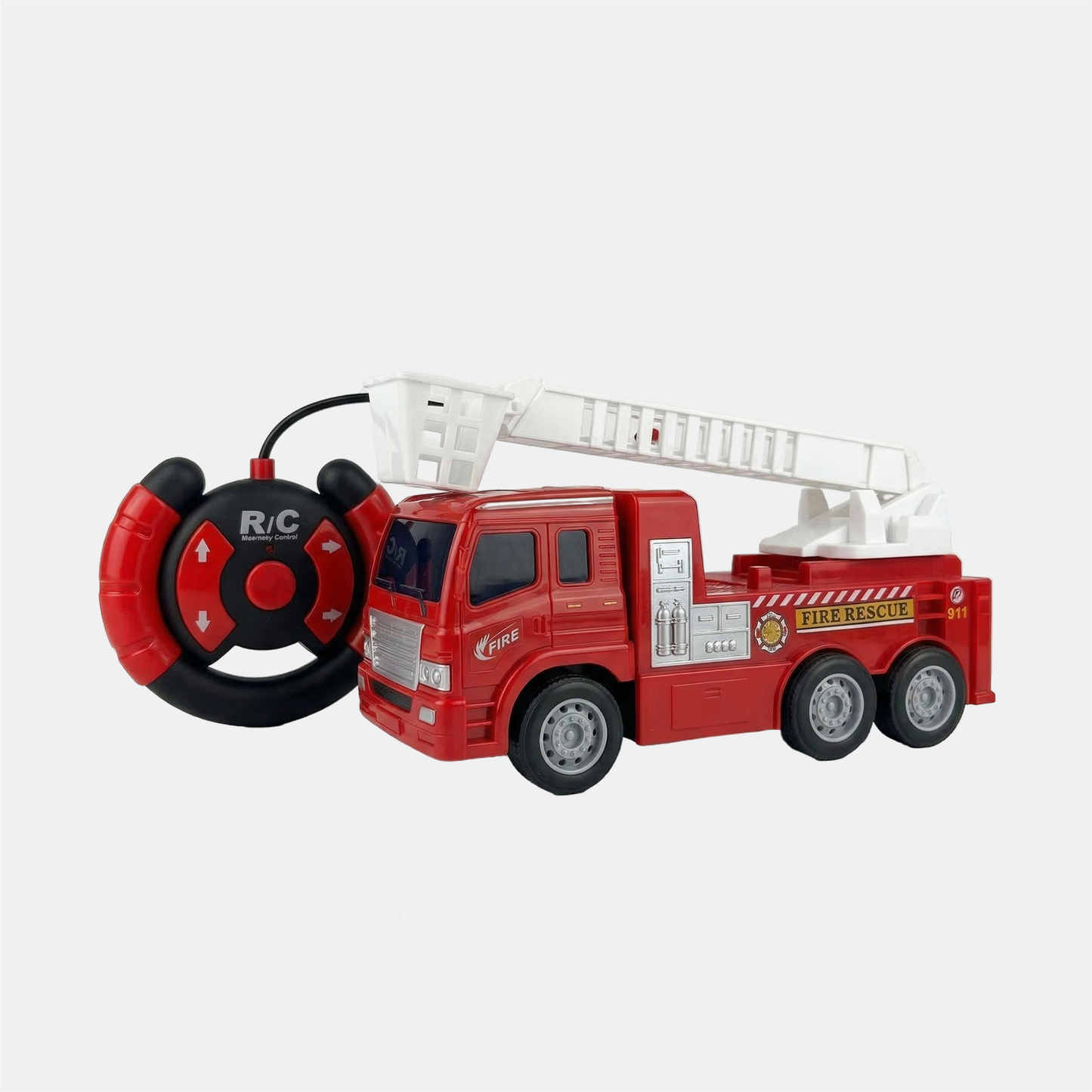 JOUET VOITURE AVEC COMMANDE FIRE RESCUE R/C DRIVE