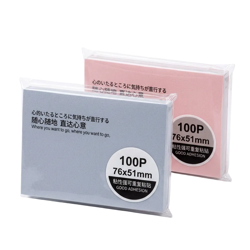STICKY NOTE DL 76*51 PASTEL 5CL 100F REF 6011