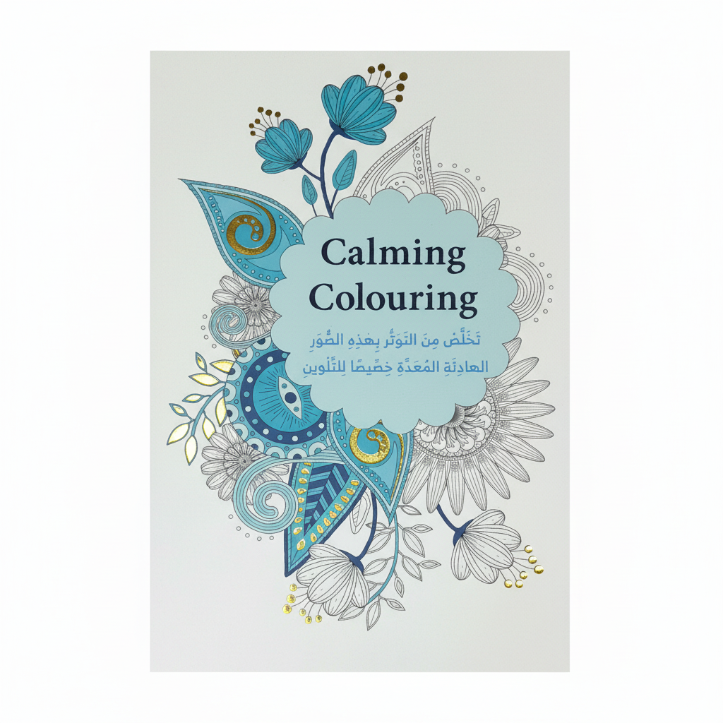 دار مكتبة المعارف-CALMING COLOURING