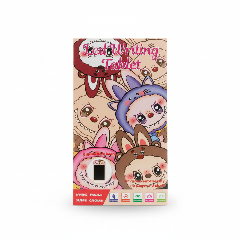 TABLETTE EDUCATIVE EFFACABLE LABUBU REF W8166