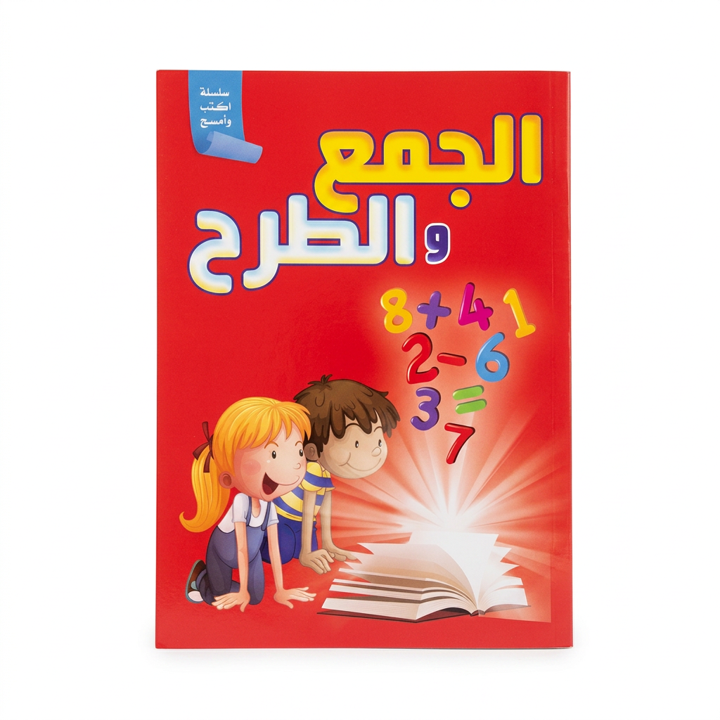 سلسلة اكتب و امسح-الجمع والطرح - مناهج الطفولة